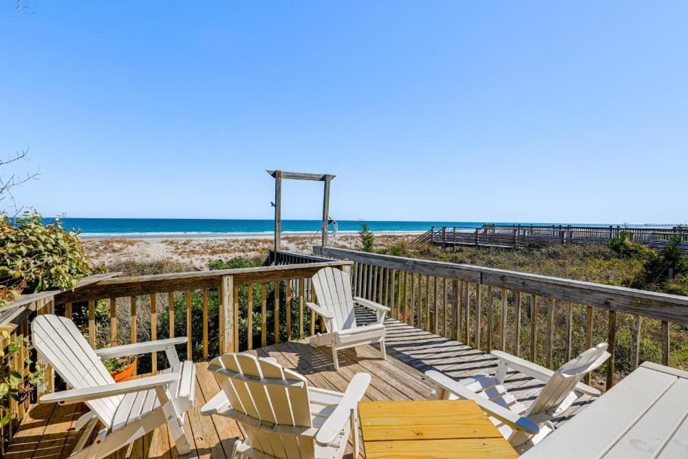Oceanfront Gem with Rooftop Deck Steps to Sand